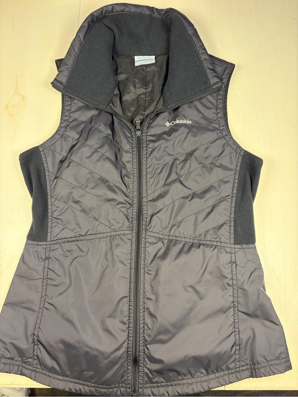Columbia Women's Dark Gray Quilted Insulated Vest